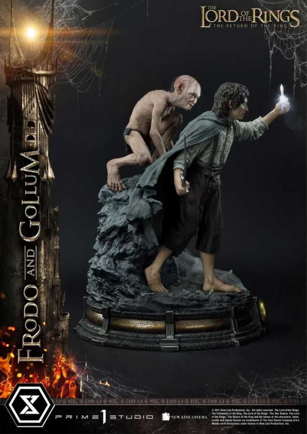 Frodo and Gollum Collectible Statues