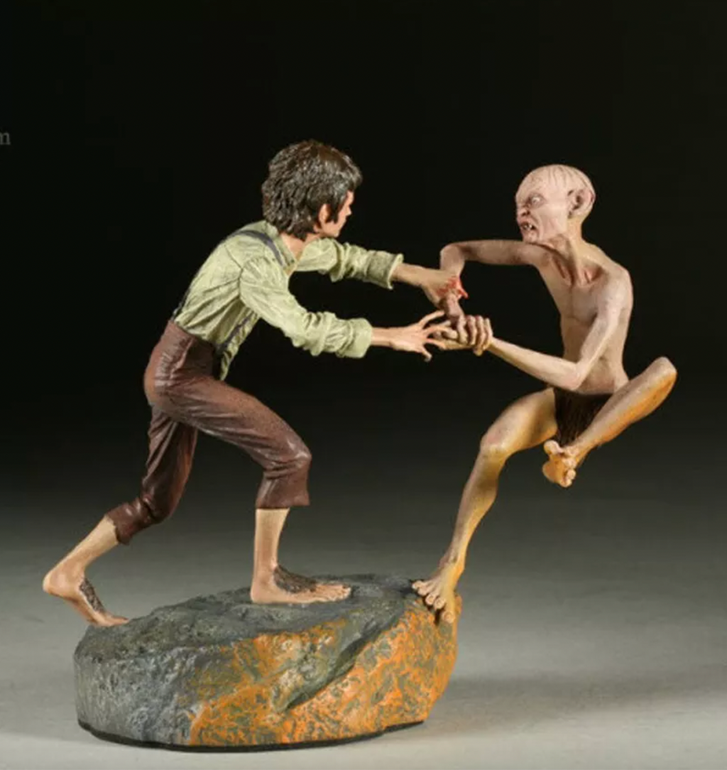 Frodo and Gollum Collectible Statues