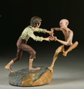 Frodo and Gollum Collectible Statues