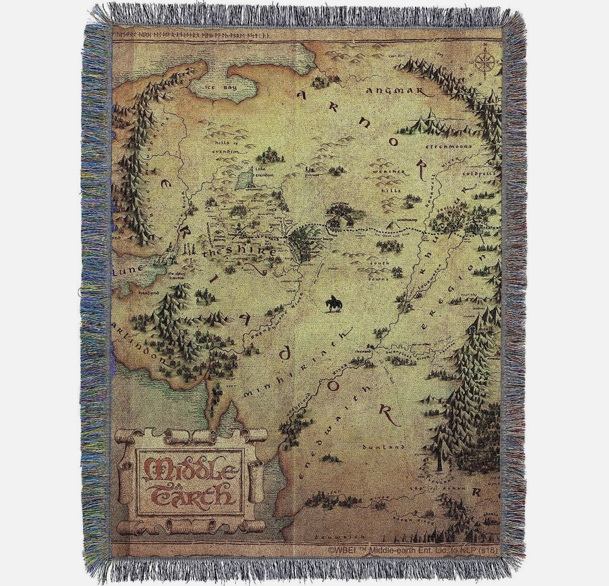 Middle-Earth Woven Tapestry