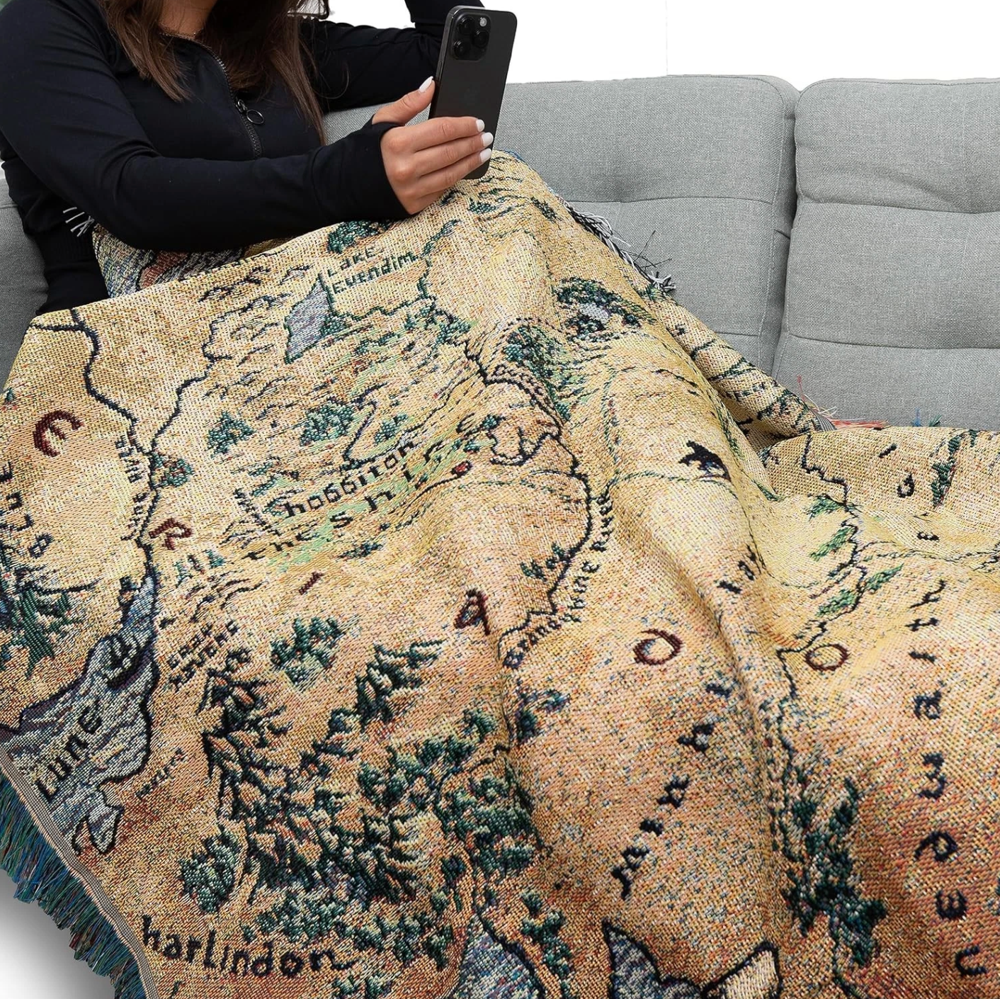 Middle-Earth Woven Tapestry