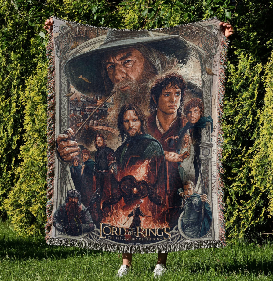 Middle-Earth Woven Tapestry