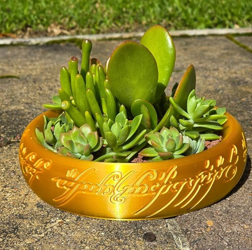 One Ring Planter Decor
