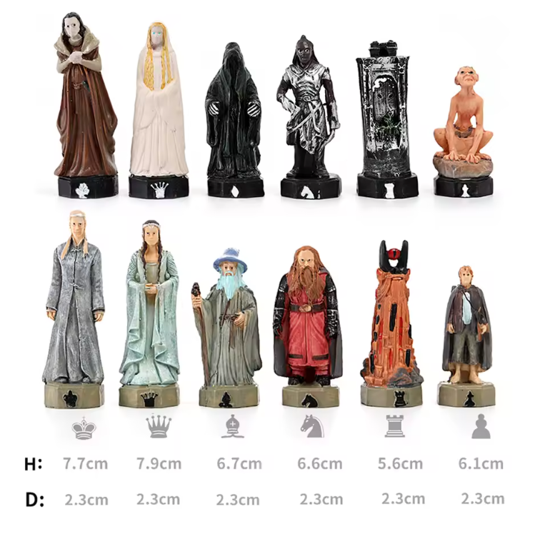 LotR Characters Chess Set