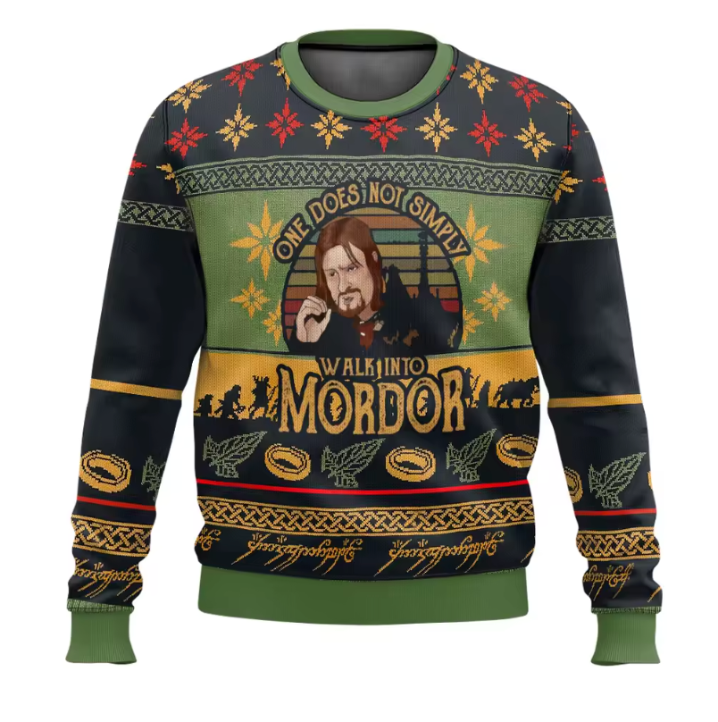 Lord of the Rings Christmas Sweaters