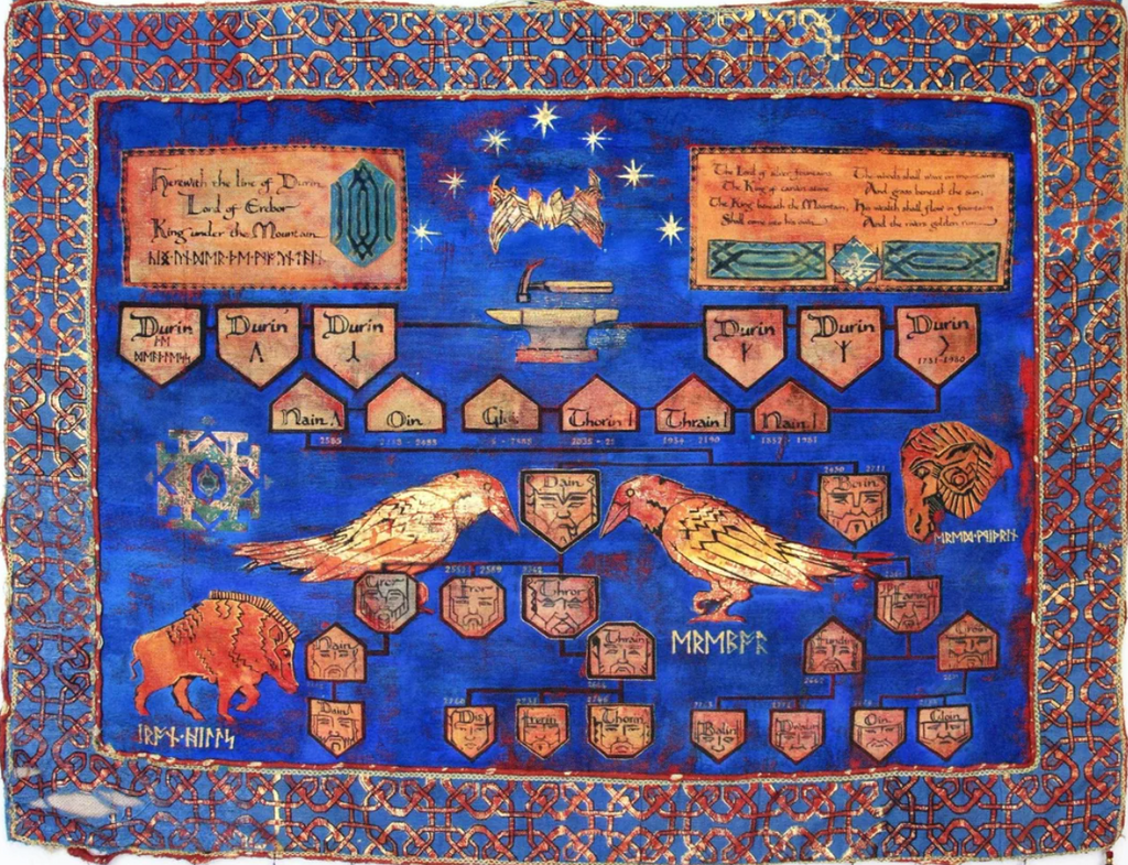 Middle-Earth Woven Tapestry